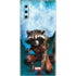 Marvel Rocket and Baby Groot Cosmic Bond Galaxy Note 10 Skin